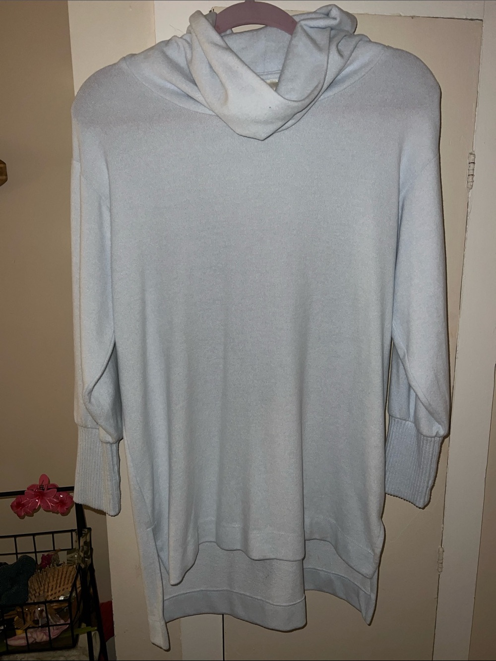 Maeve Light Blue Women's Sweater dress